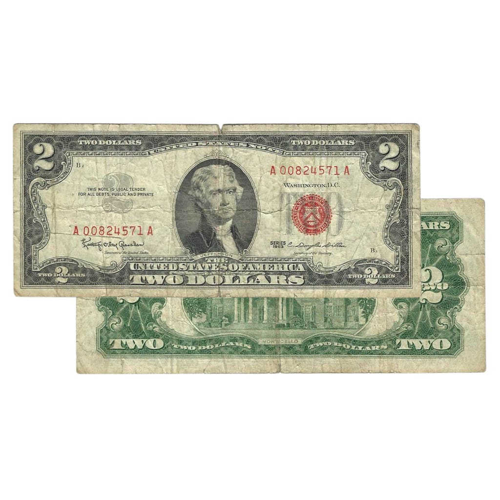 $2 - 1963 Red Seal FRN - Cull