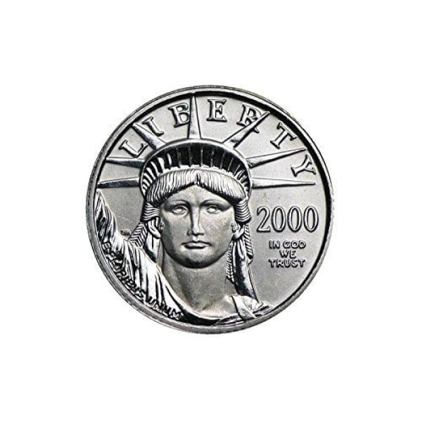 2000 $10 Platinum Eagle (1/10 Ounce) .999 Pure $10 Brilliant Uncirculated