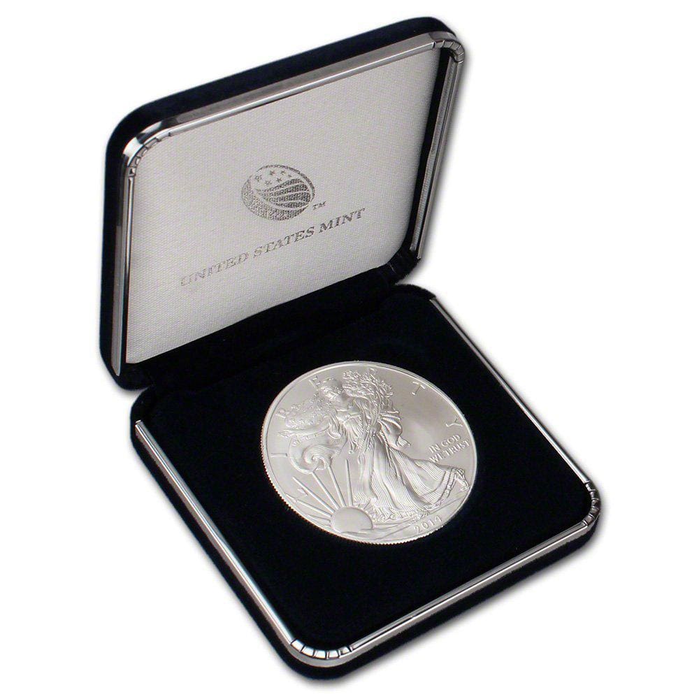 2009 $1 American Silver Eagles BU In US Mint Gift Box