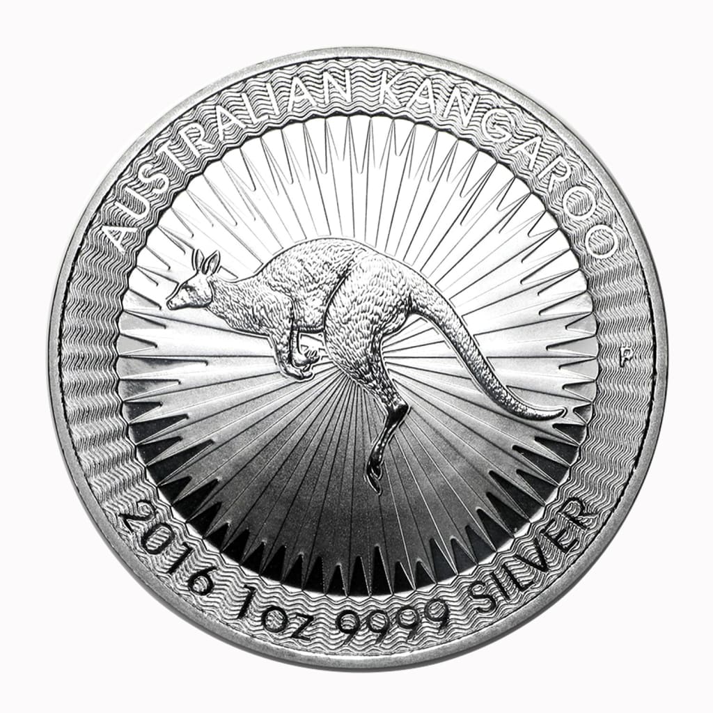 2016 1oz .9999 Silver $1 Australian Kangaroo BU