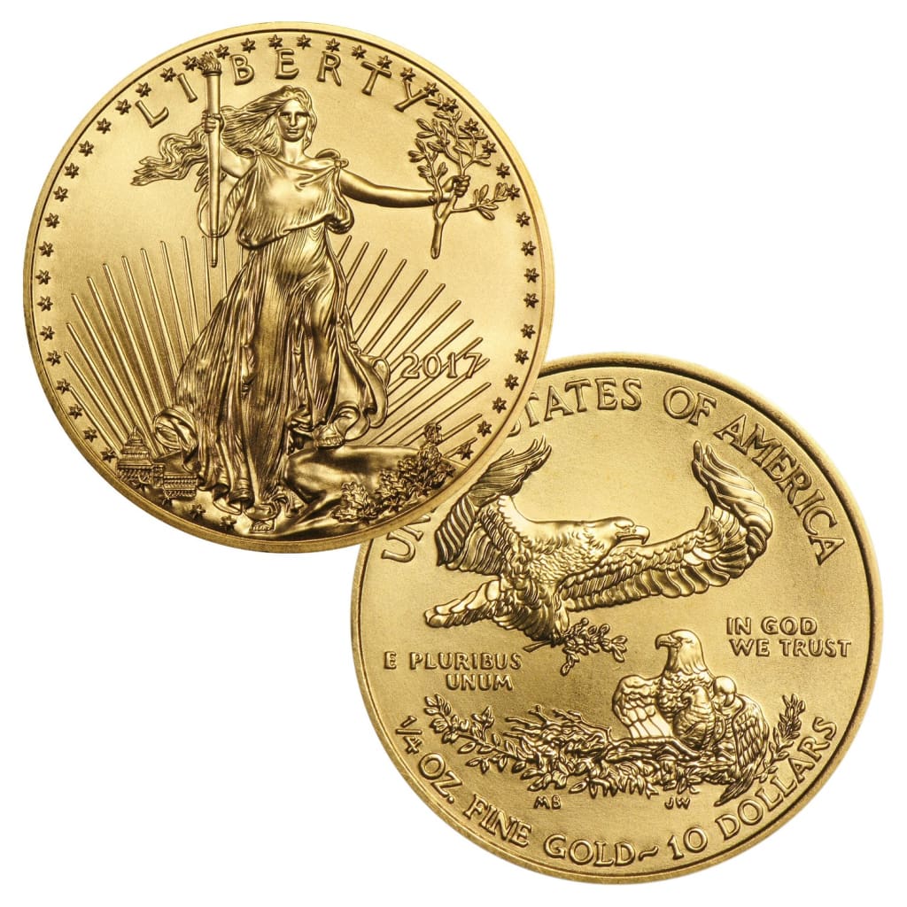 2017 $10 1/4 Ounce Gold American Eagle BU