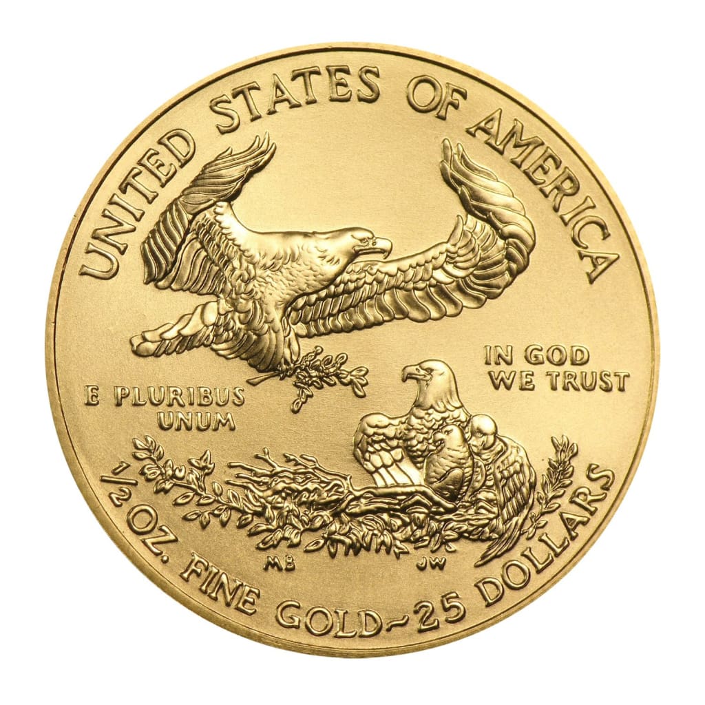 2017 $25 1/2 Ounce Gold American Eagle BU