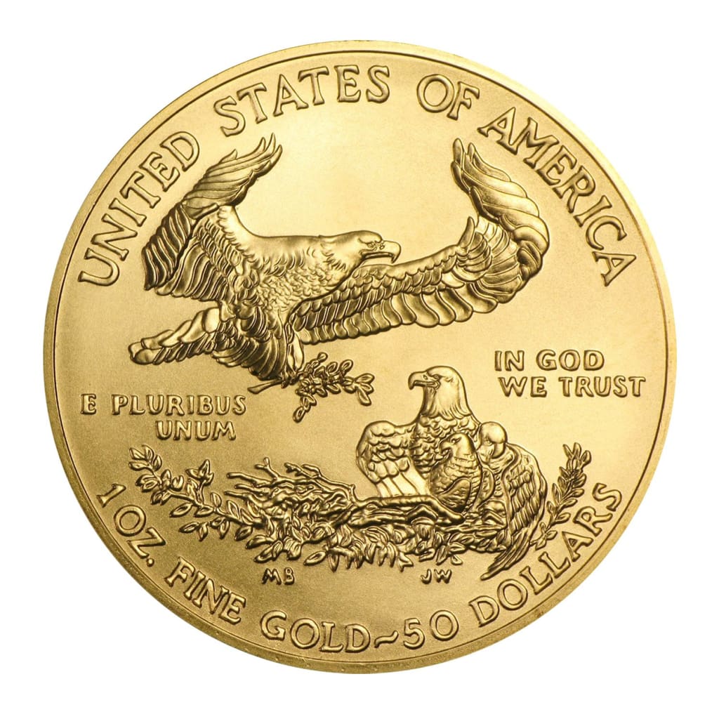 2017 $50 1 Ounce Gold American Eagle BU