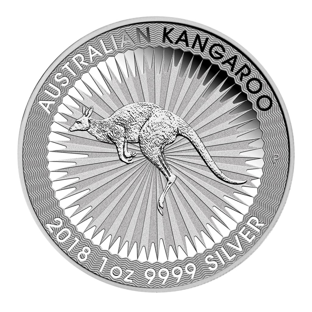 2018 1 Oz .9999 Silver $1 Australian Kangaroo