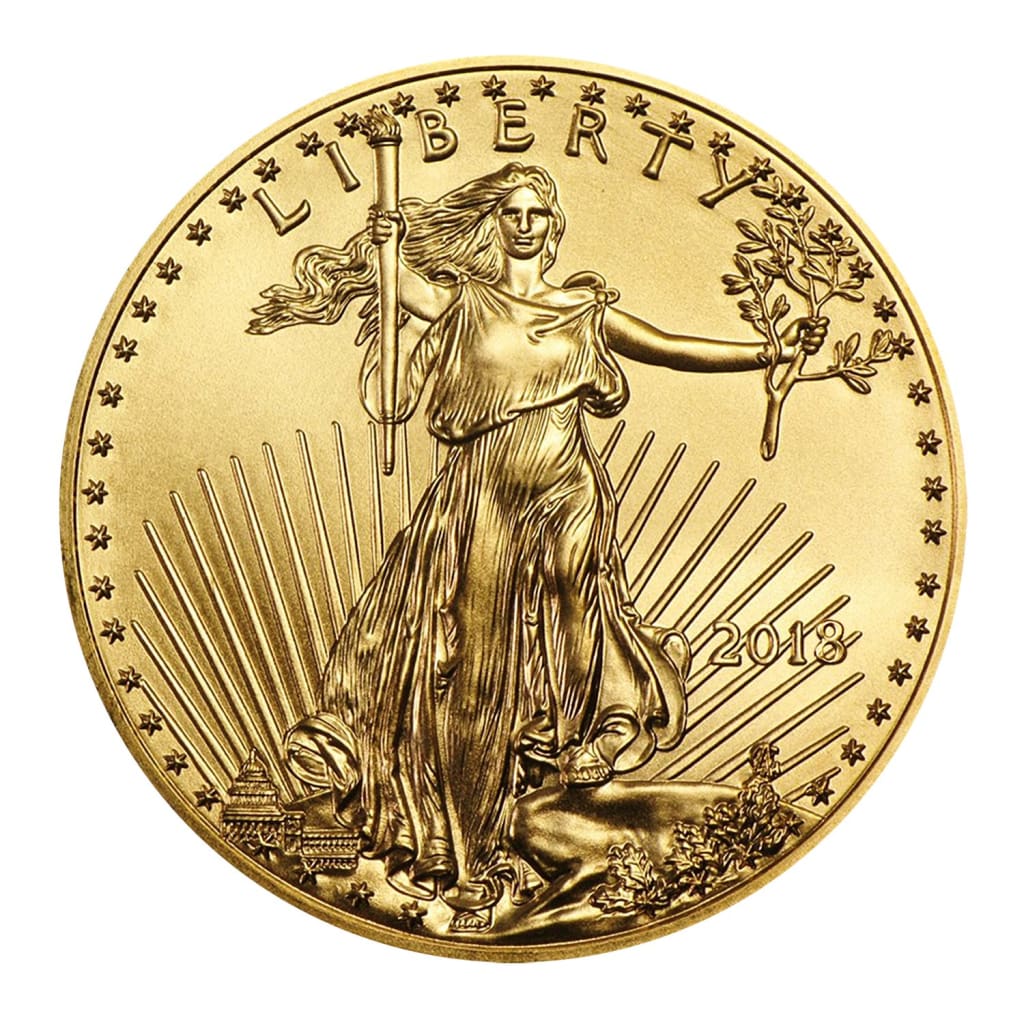 2018 $10 1/4 Ounce Gold American Eagle BU