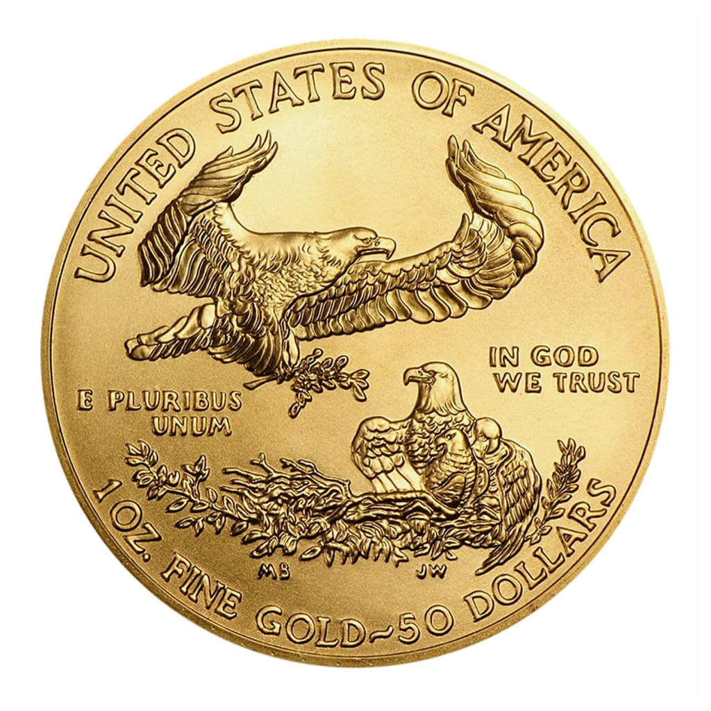 2018 $50 1 Ounce Gold American Eagle BU