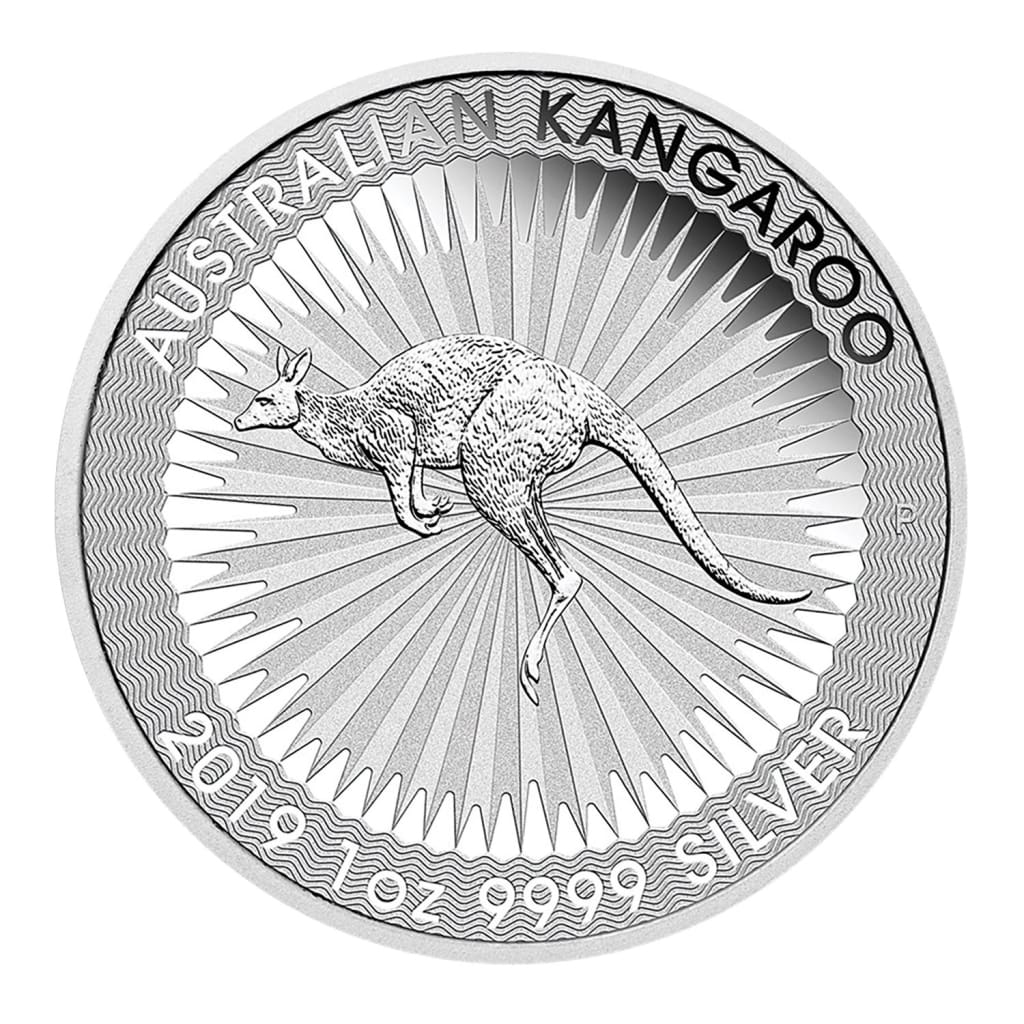 2019 1 Oz .9999 Silver $1 Australian Kangaroo