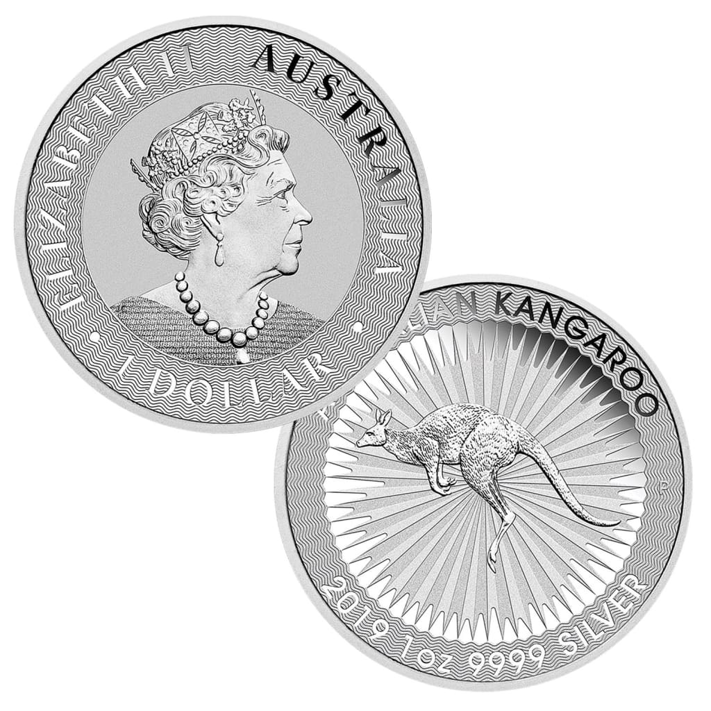 2019 1 Oz .9999 Silver $1 Australian Kangaroo