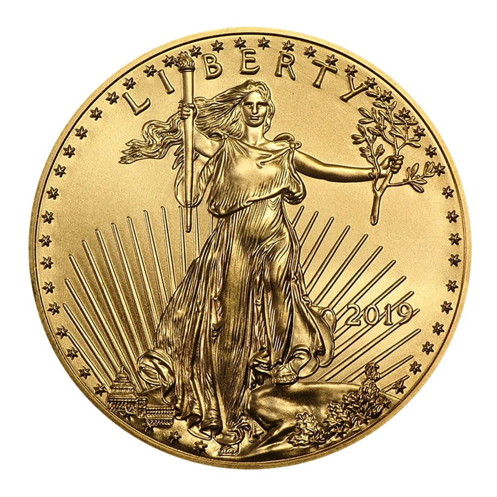 2019 $10 Gold American Eagle 1/4 Ounce Brilliant Uncirculated BU