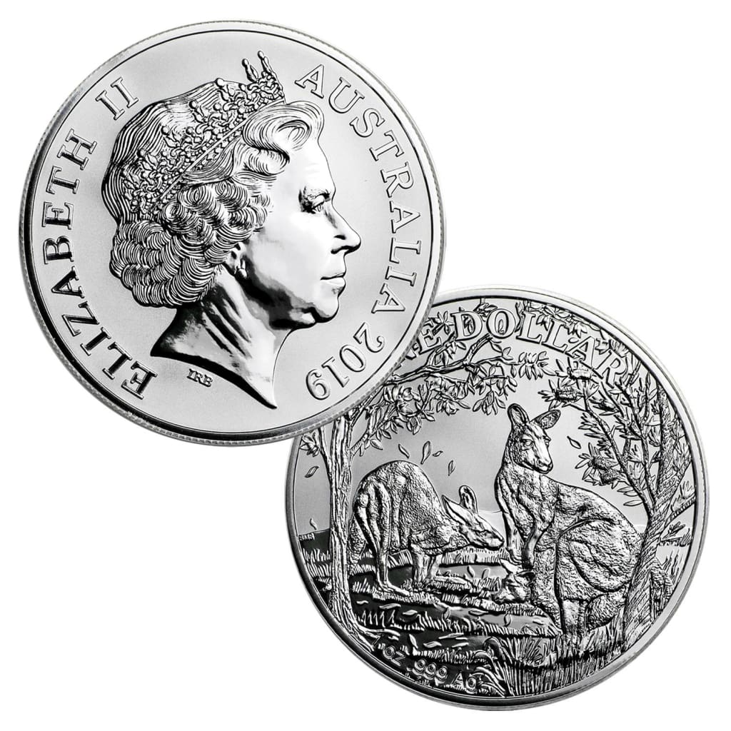 2019 1oz .999 $1 Australia Silver Kangaroo Seasons Change (Capsule)