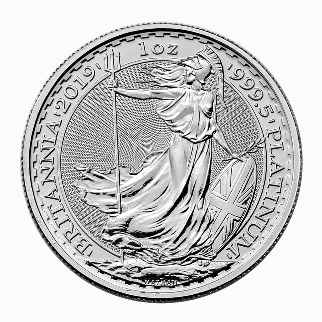 2019 Great Britain £100 Platinum Britannia 1oz .9995 BU