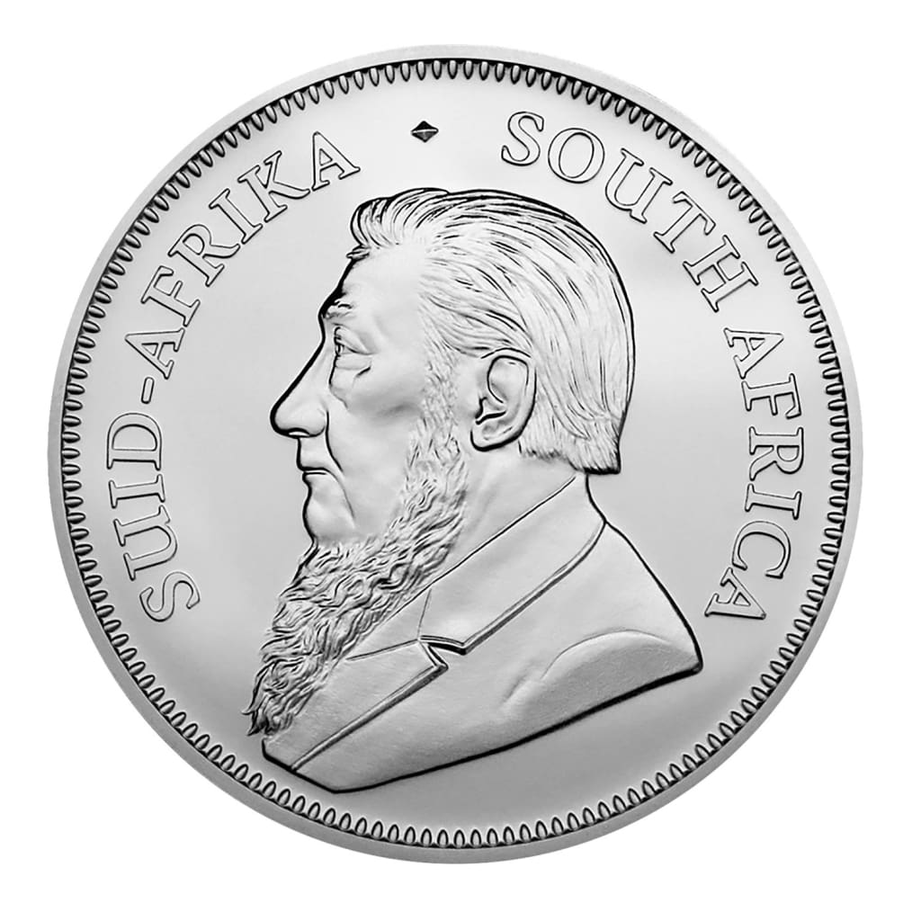 2019 South Africa .999 Silver Krugerrand 1 oz - 1 Rand