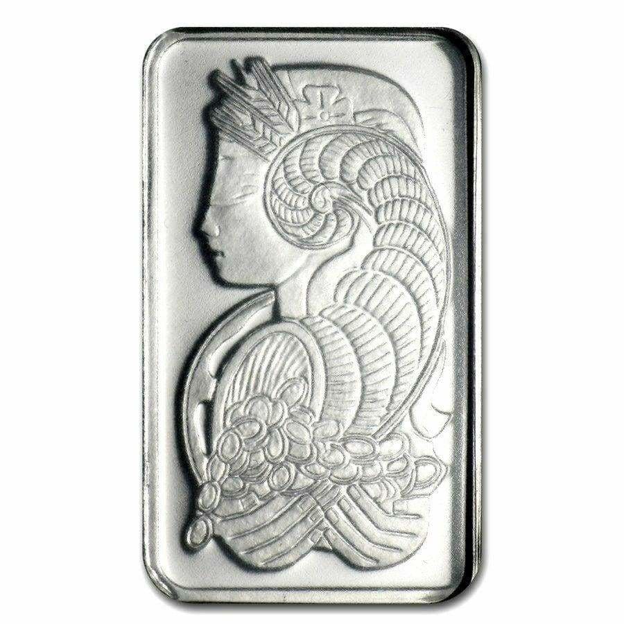 25x 1 Gram .9999 Platinum Bars - Pamp Suisse - Snap Bars