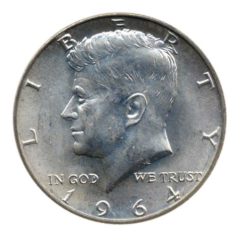 90 Silver John F. Kennedy Half Dollar JFK Circulated Better Than