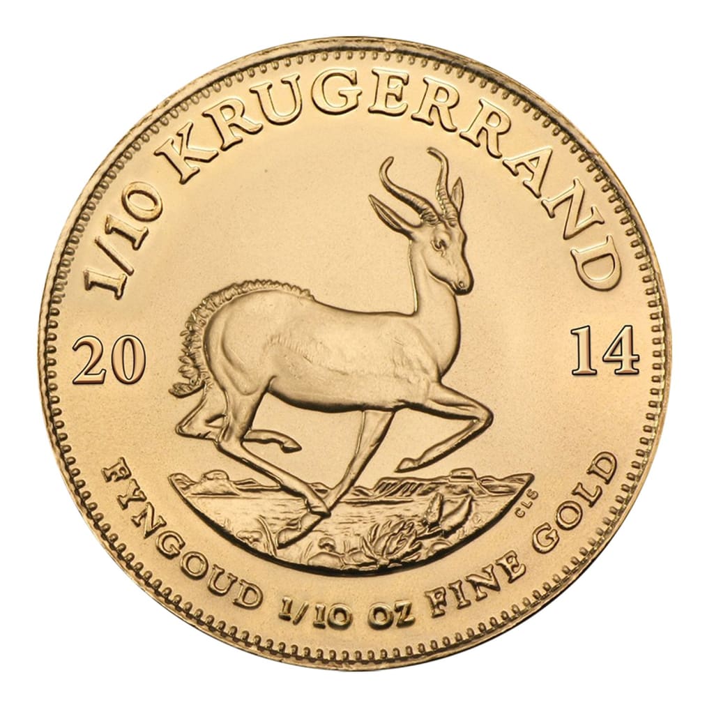 .999 1/10 Ounce Gold South African Krugerrand