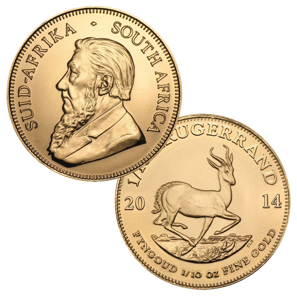 .999 1/10 Ounce Gold South African Krugerrand