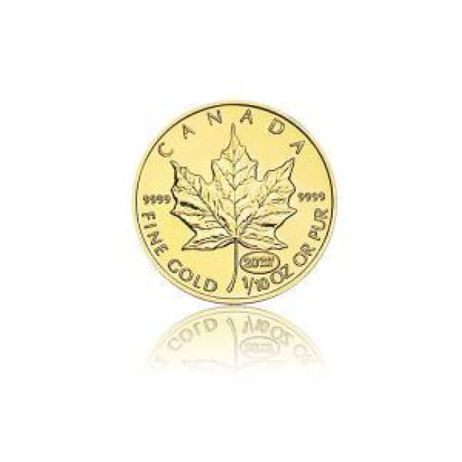 .9999 1/10 Ounce Gold Canadian Maple Leaf