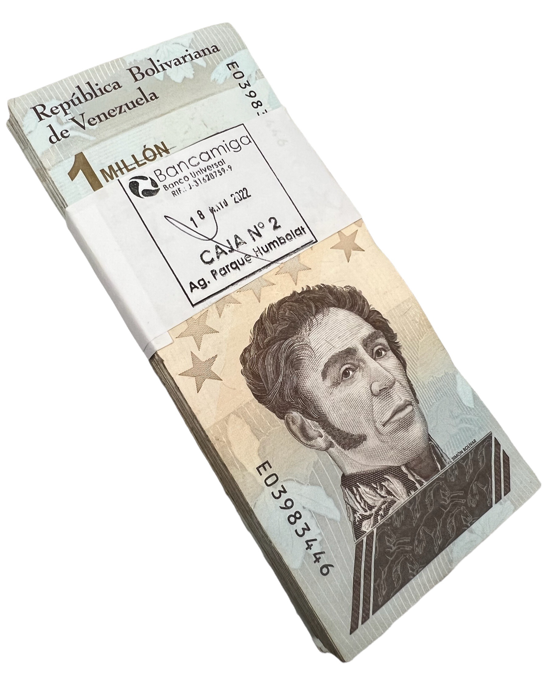 Million Bolivar 2020 Circulated Bundle