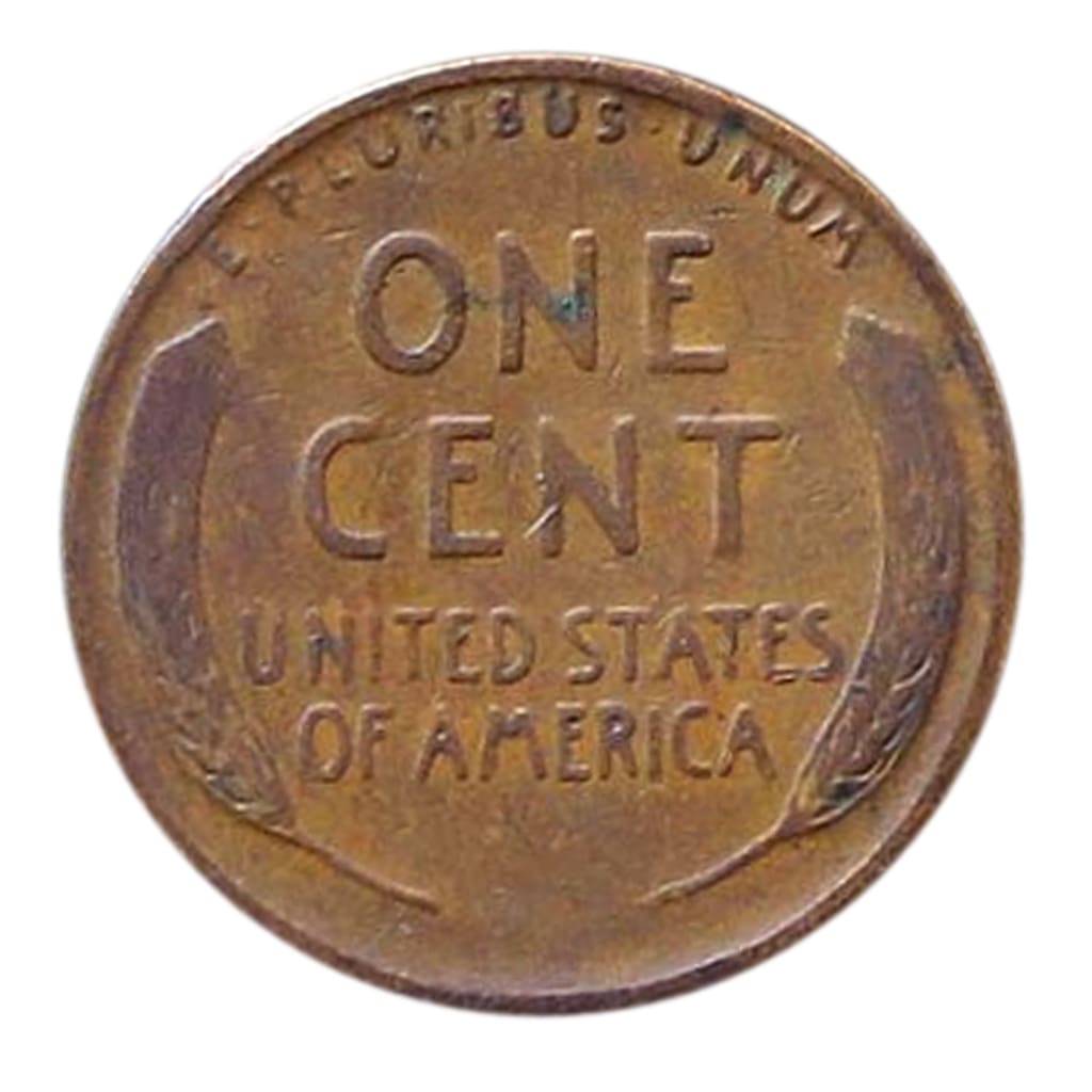 Bag of 1 000 Mixed Date Wheat Cents (1930-1939) in Circulated Condition