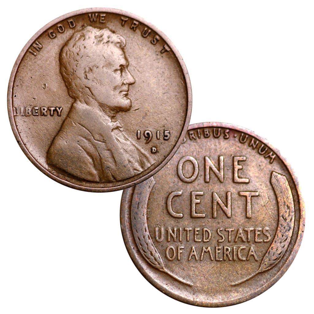 Circulated Wheat Cents from the 1910s (Individual Coins) (1910-1919)