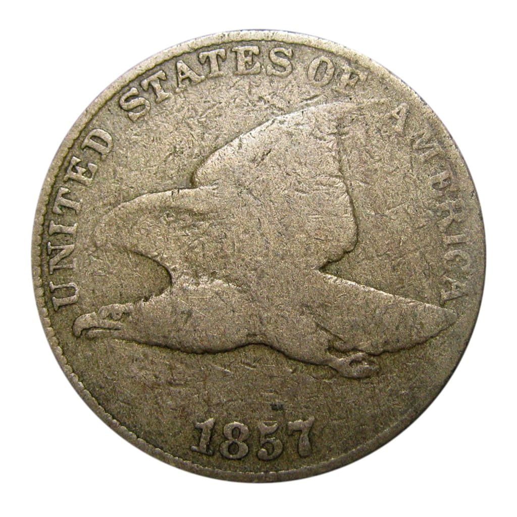 Fying Eagle Cent - Circulated