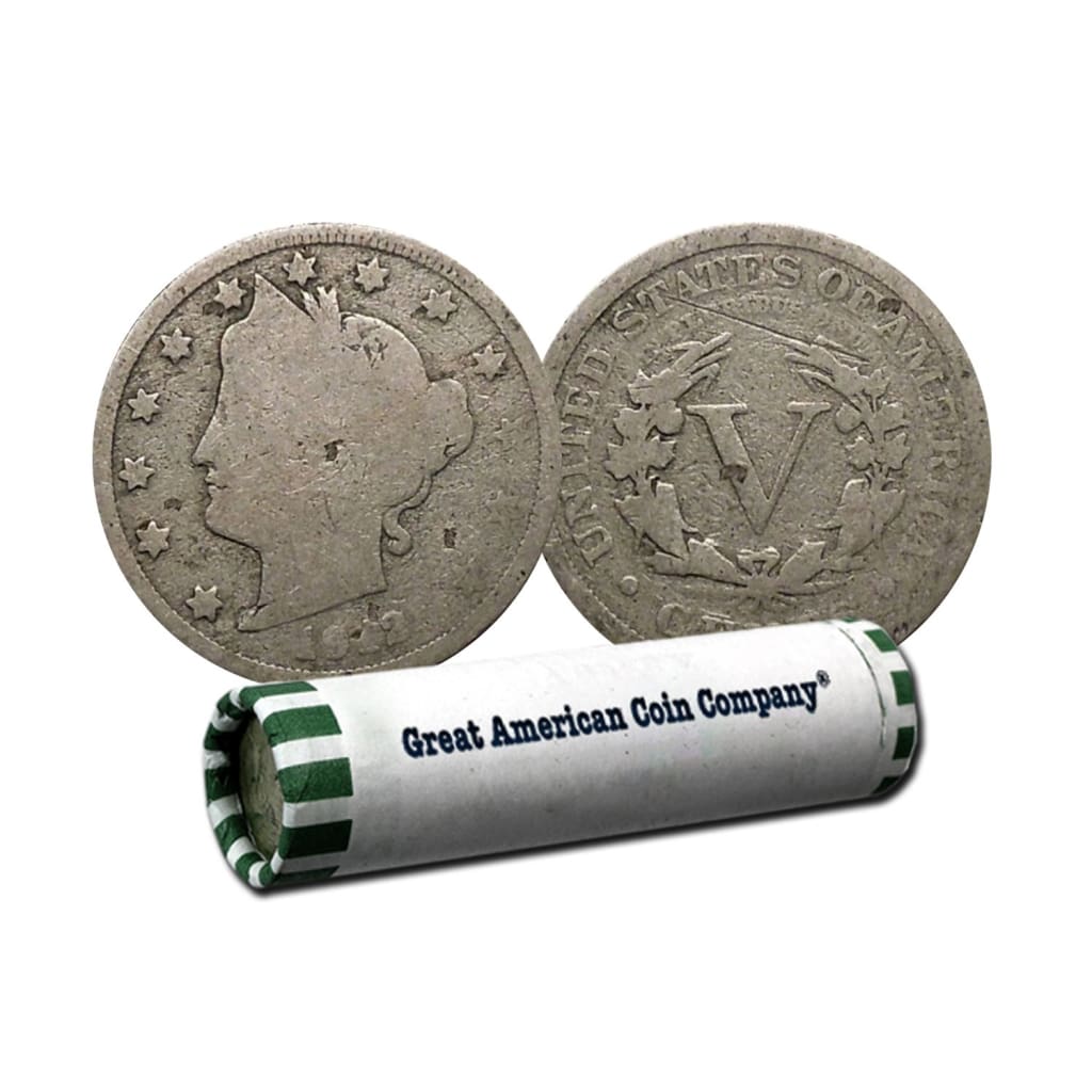 Roll of 40 Liberty Nickels CULL Condition