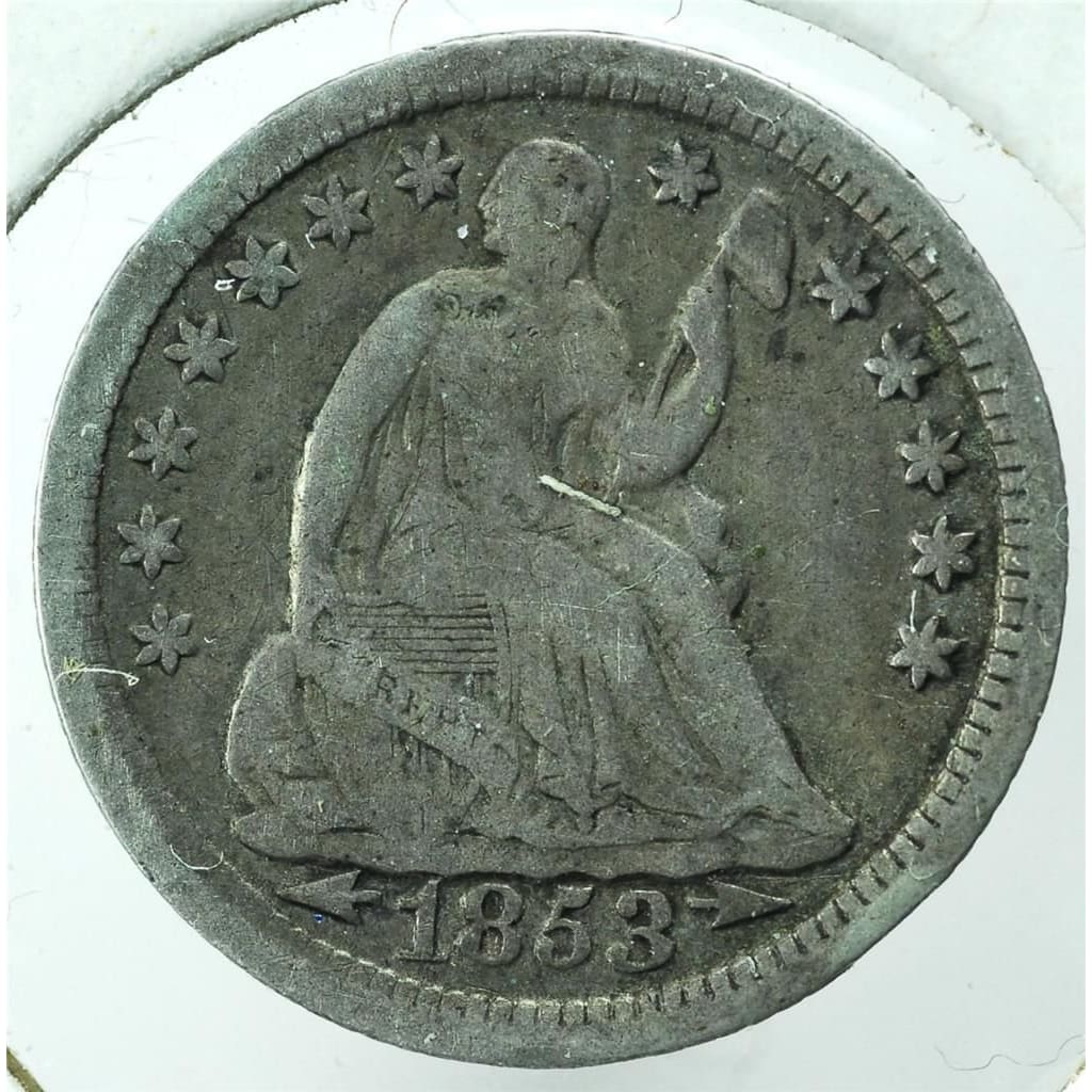 Seated Dime Dated 1837 to 1891 Grades Better Than Dime Very Good