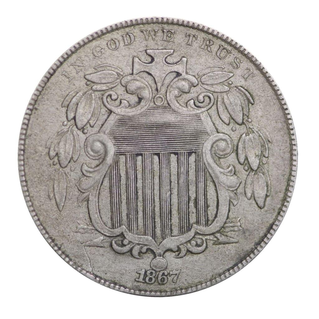 Shield Nickel Circulated Condition Mixed Dates